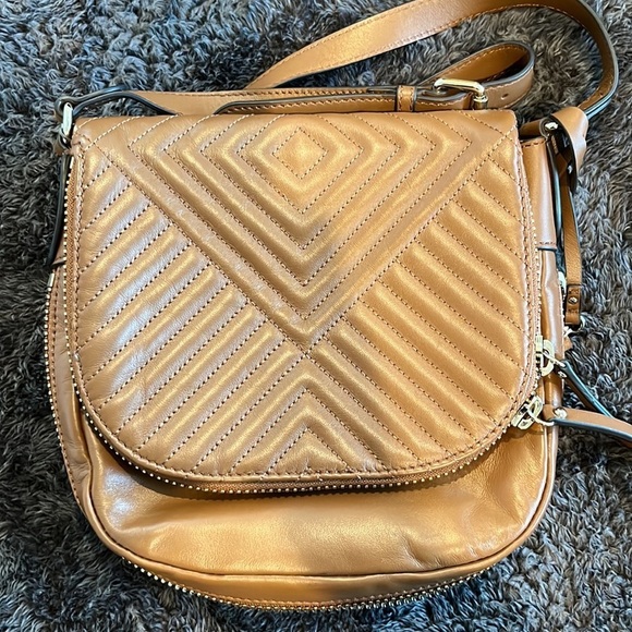 Vince Camuto Quilted Leather Crossbody Bag - Picture 3 of 7
